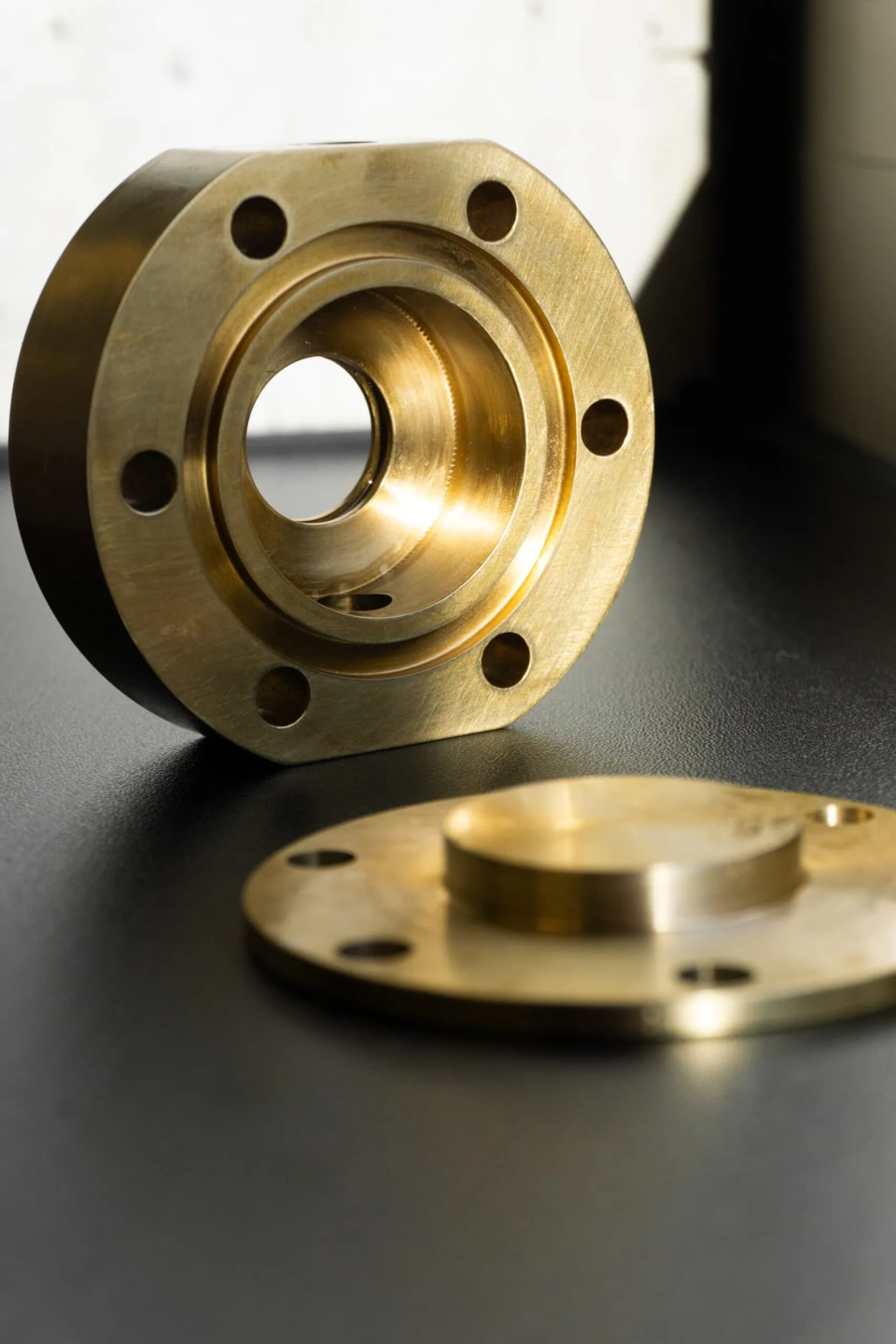 Brass Components for the Injector Test Chamber