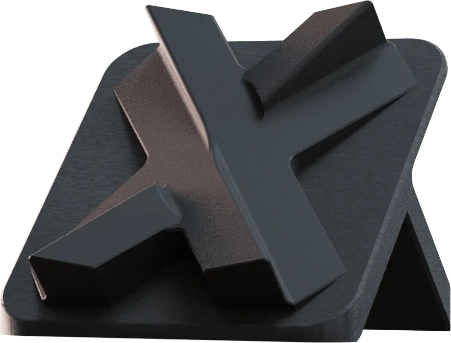 Hardcoat anodising, grey