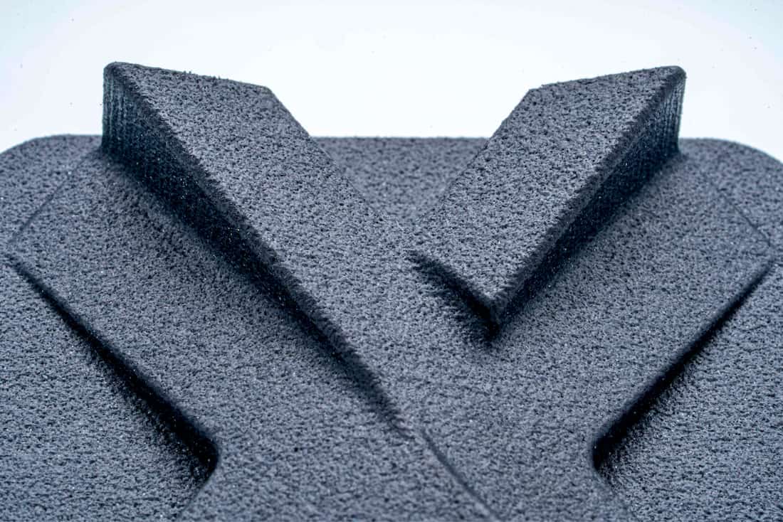 SLS PA 12, black dyed