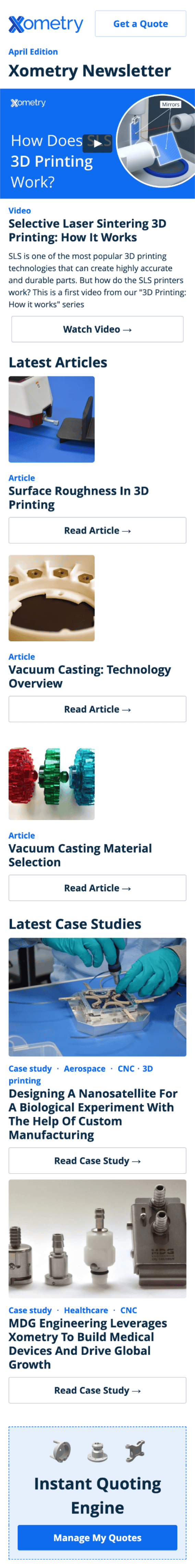 Content Newsletters