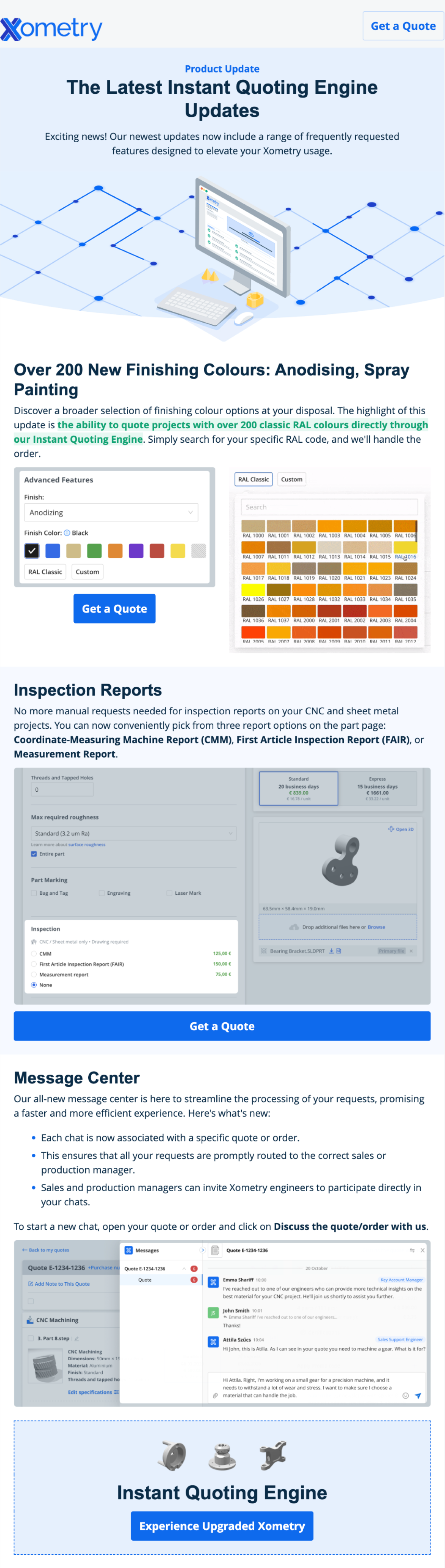 Product Updates