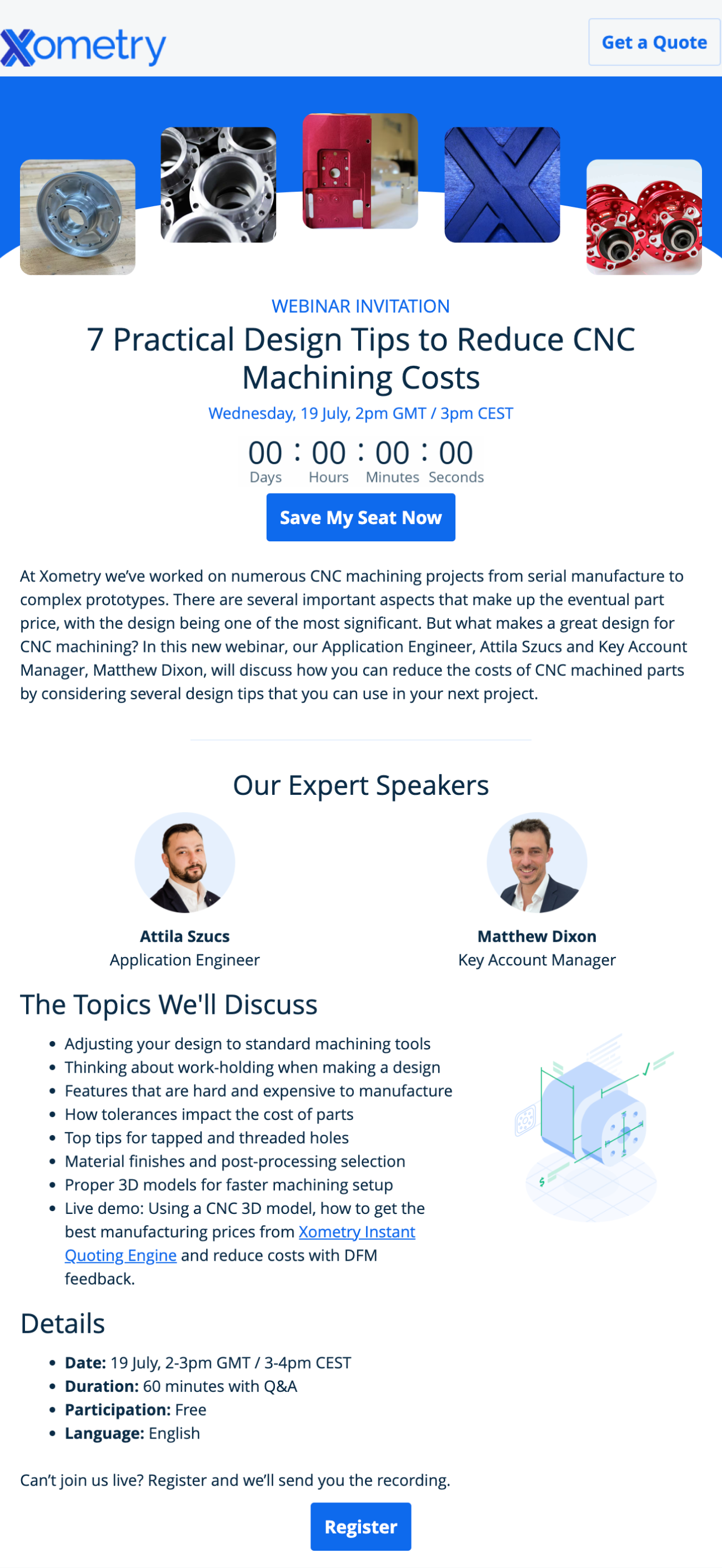 Webinar Invitations